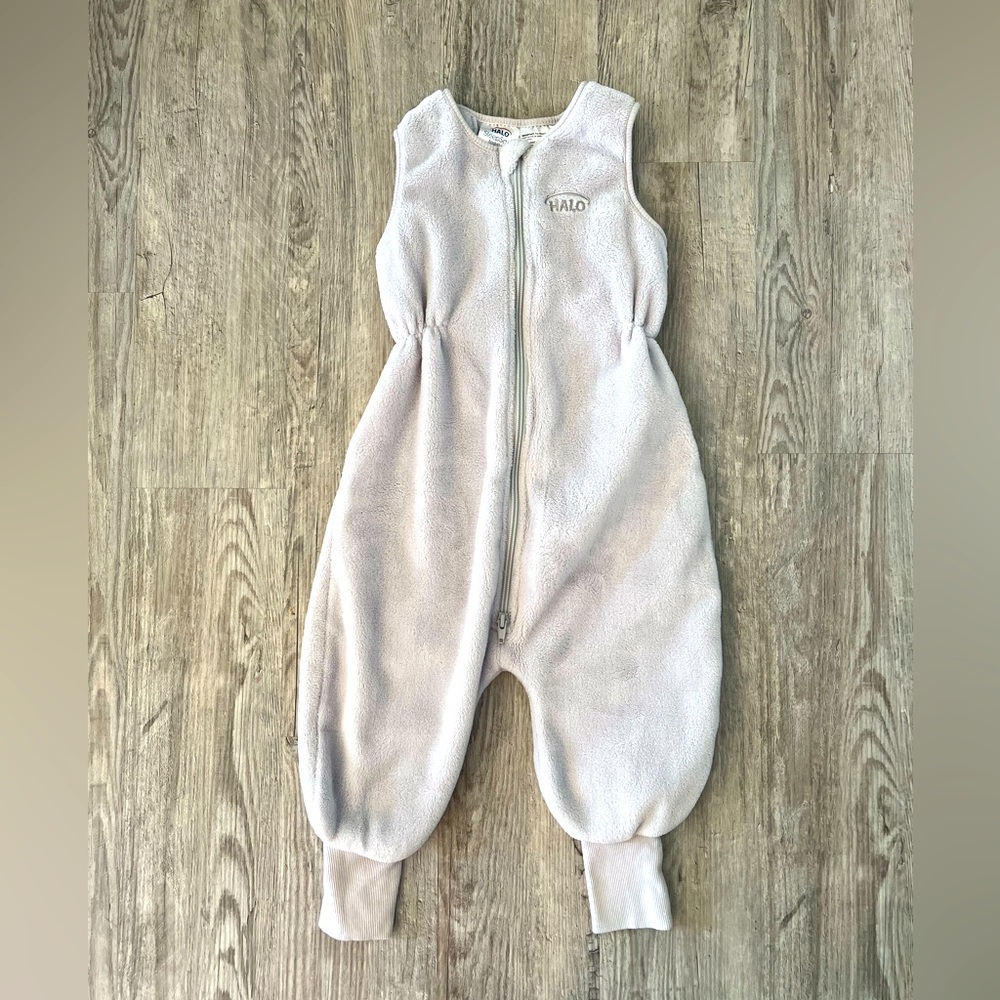 HALO Sleepsack Toddler Sleeping Bag, Luxe Fleece Wearable Blanket
